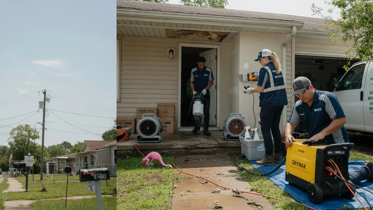 Storm Damage Water Removal in Staffordsville, VA near me